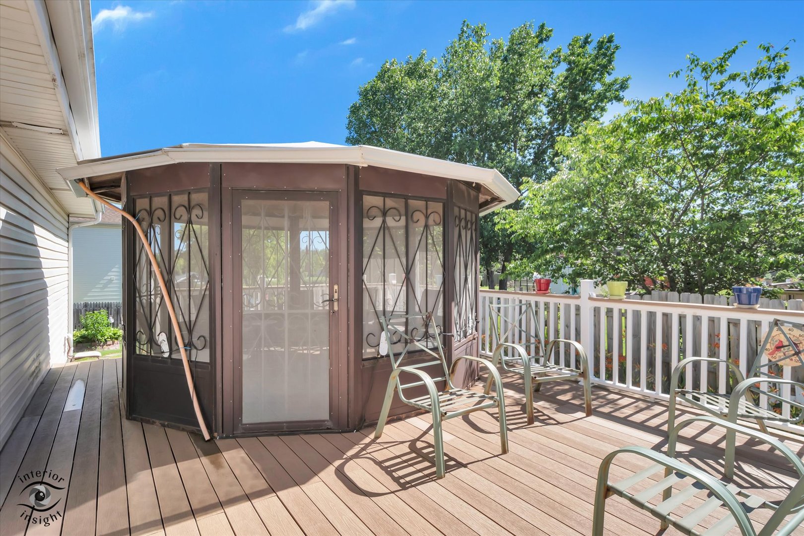 930 Meadowbrook Road Elwood, IL 60421 - Photo 21 of 25 a view of deck with chairs and wooden floor