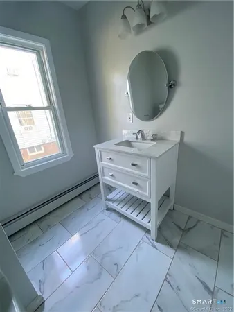 a living room with a table