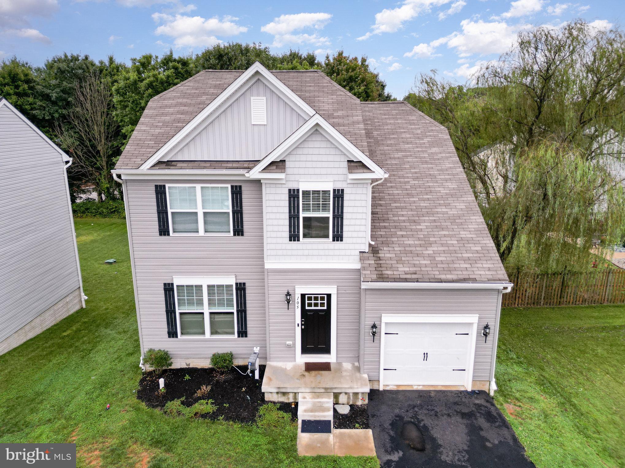 105 Maple Leaf Drive Rising Sun, MD 21911 - Photo 30 of 31 a aerial view of a house with yard