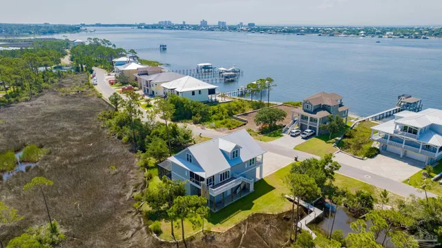 a view of balcony with wooden floor