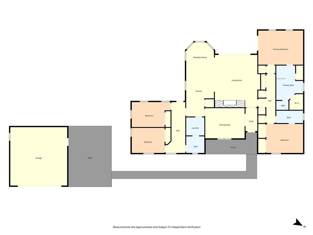 107 South Old Robinson Road Robinson, TX 76706 - Photo 38 of 39 View of room layout
