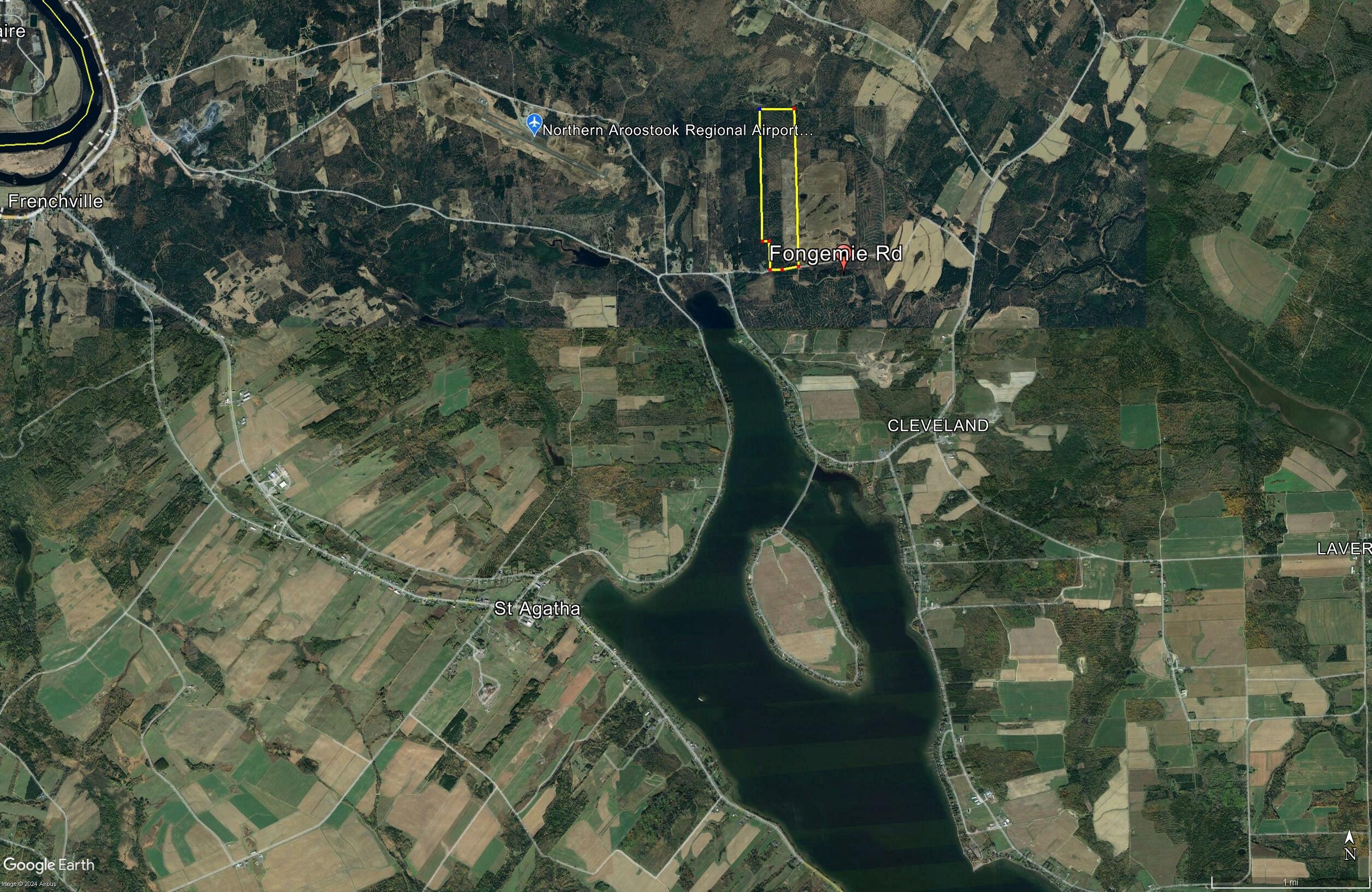 Off Fongemie Road St. David, ME 04773 - Photo 1 of 20 135 madawaska aerial distant