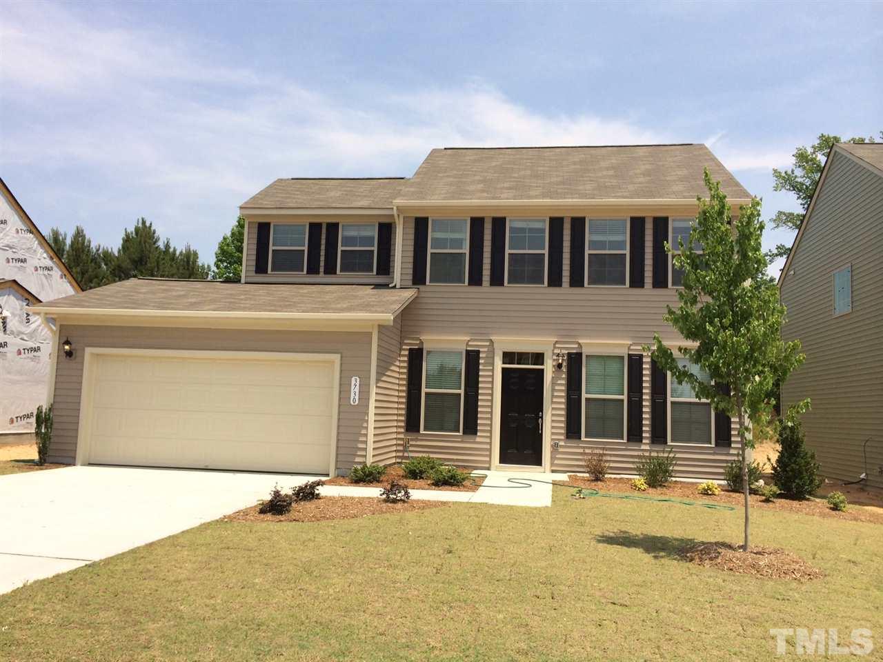 2724 Shepherd Valley Street Raleigh, NC 27610 - Photo 19 of 19 Example of the Rutledge Elevation 1 - please note this home will have a ONE CAR garage