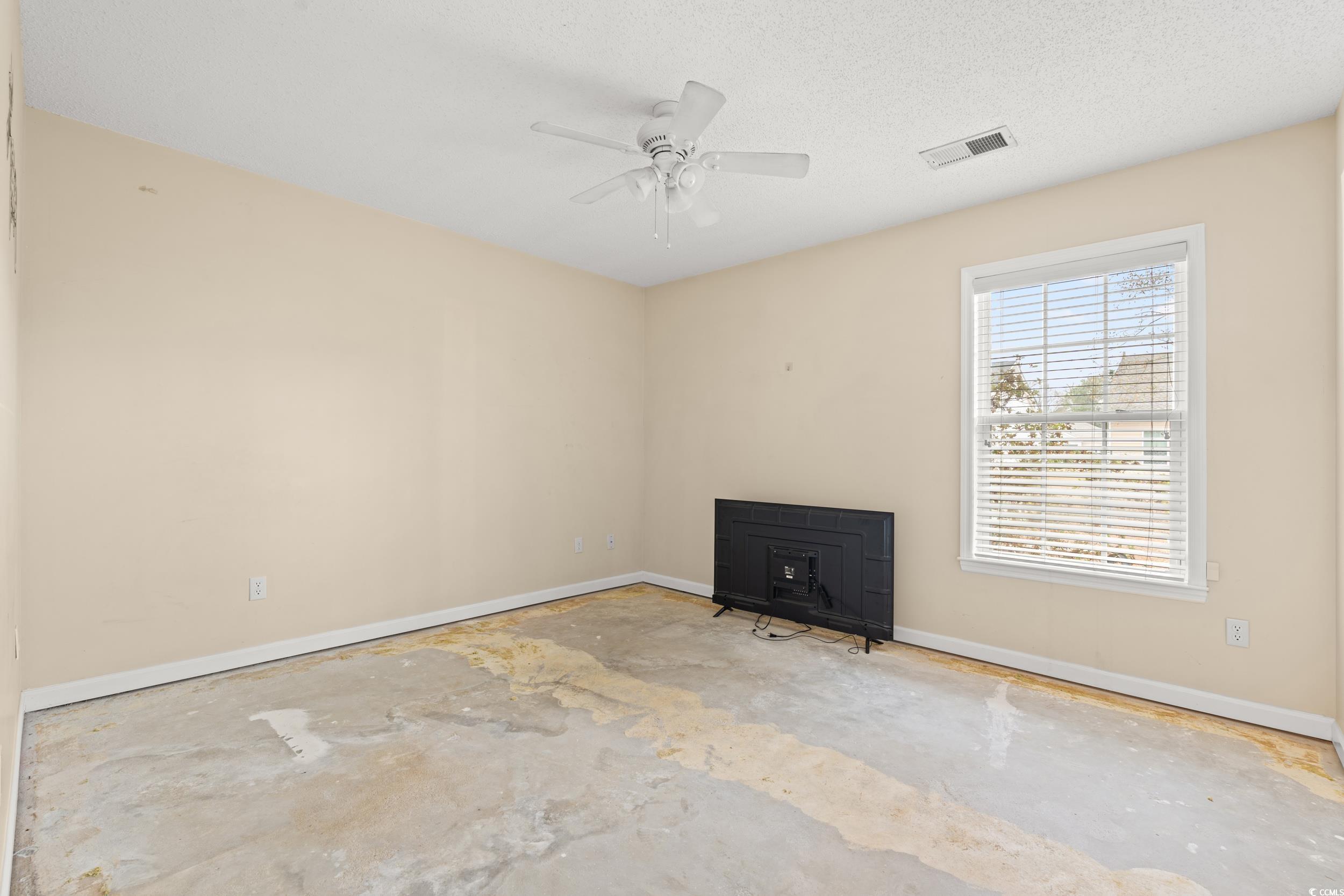 3471 Spivey Street Loris, SC 29569 - Photo 22 of 31 Unfurnished room featuring ceiling fan, concrete f
