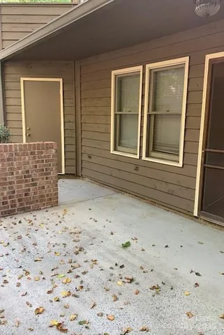 a view of front door