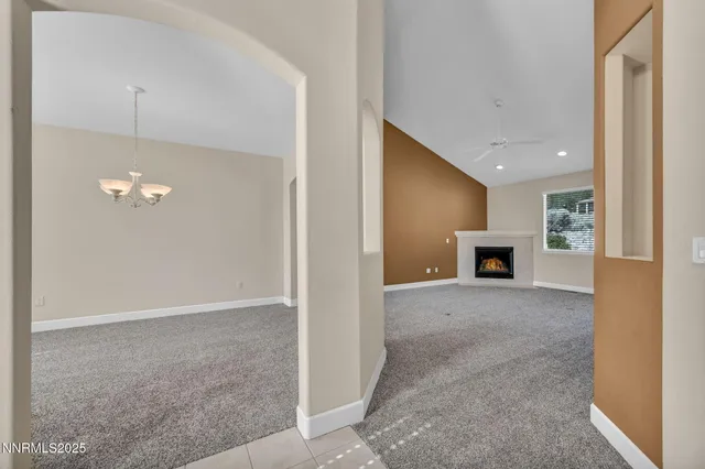 en view interior of the house