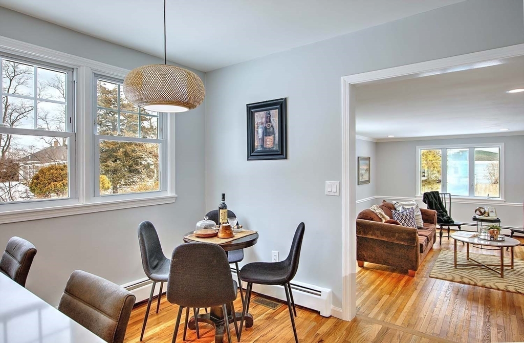 3 Pinetop Road Barrington, RI 02806 - Photo 17 of 38 a view of a dining room with furniture window and outside view