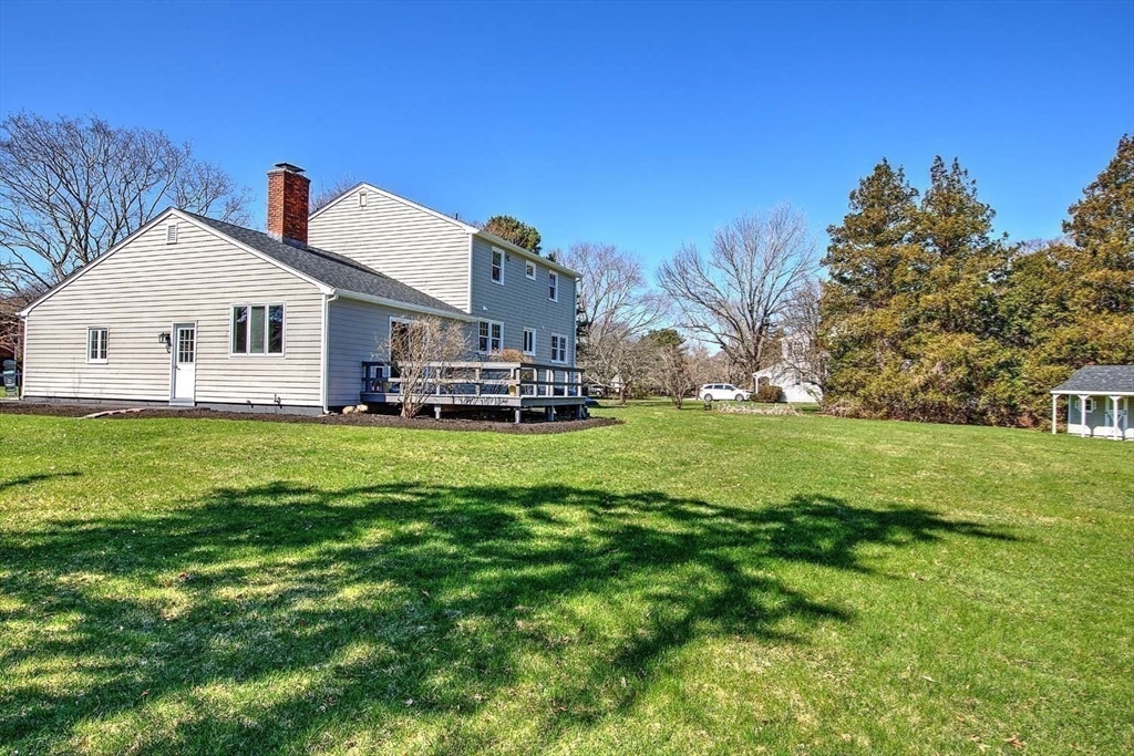3 Pinetop Road Barrington, RI 02806 - Photo 35 of 38 a view of house with a big yard