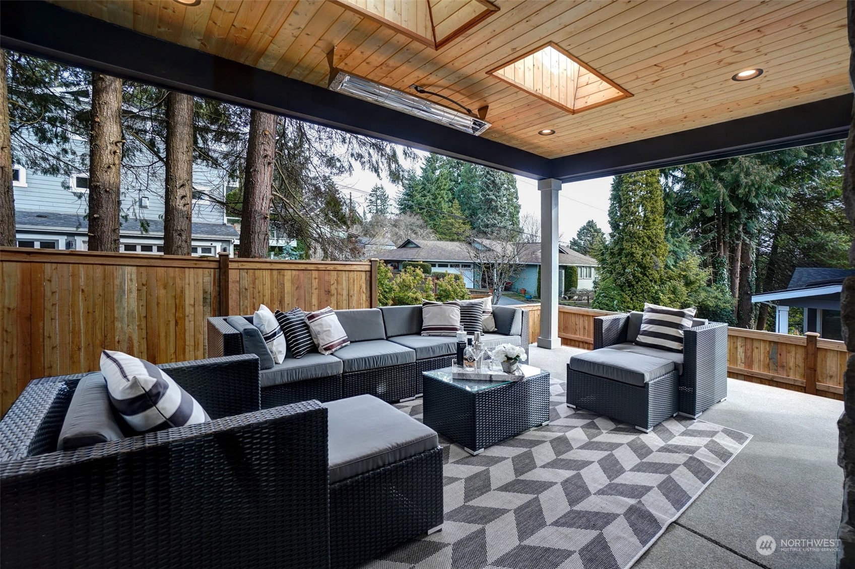 18146 94th Avenue Northeast Bothell, WA 98011 - Photo 20 of 37 a living room with furniture a large window