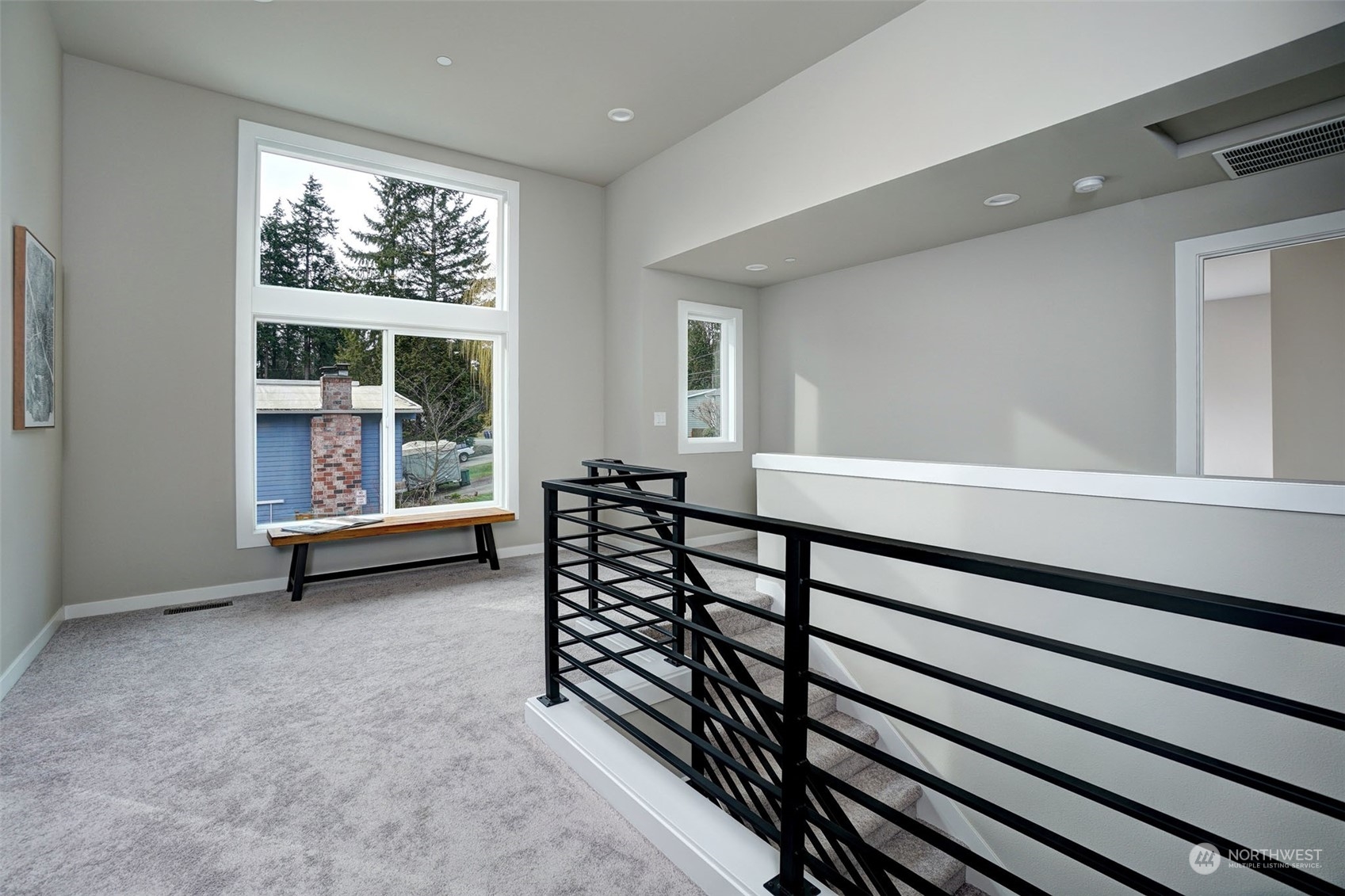 18146 94th Avenue Northeast Bothell, WA 98011 - Photo 25 of 37 wooden floor in an empty room with a window