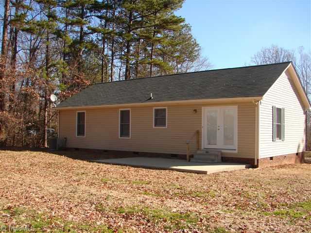 2244 Mack Road Asheboro, NC 27205 - Photo 10 of 10 Exterior Back. With large patio