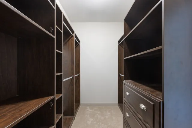 a view of walk in closet