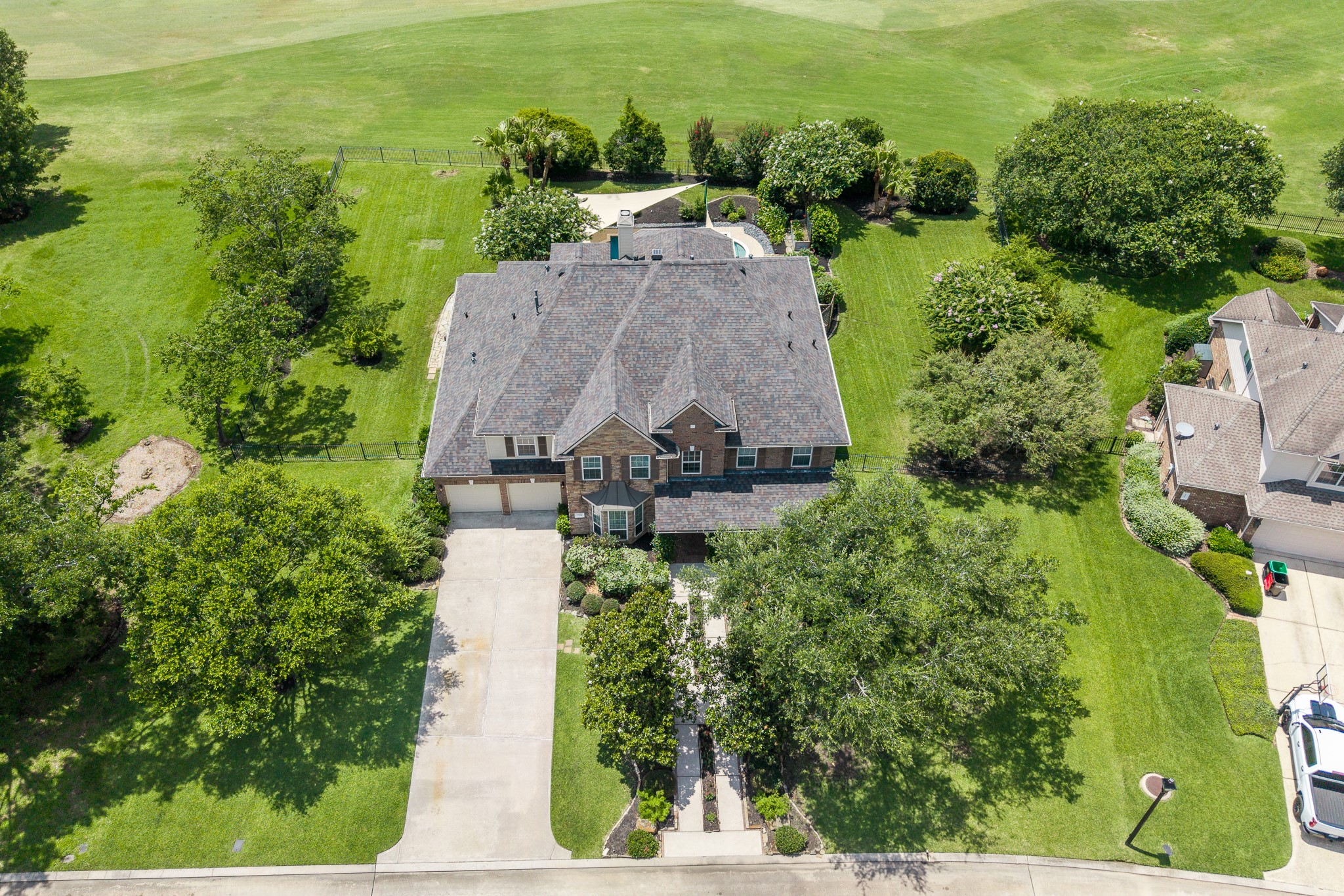 5914 Oakmoss Trail Spring, TX 77379 - Photo 40 of 50 With no neighbors to the left of the house nor the rear you can enjoy true privacy at his incredible estate home!