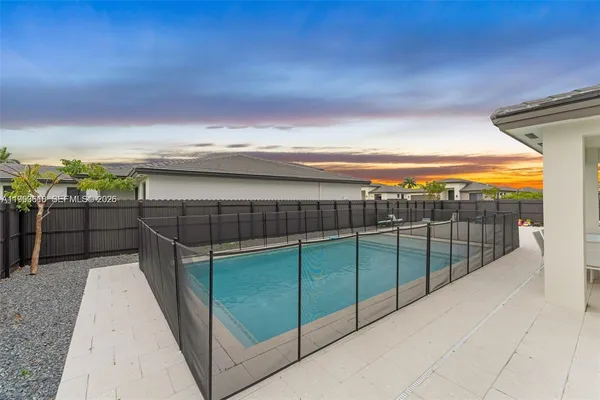 a view of roof deck with a barbeque