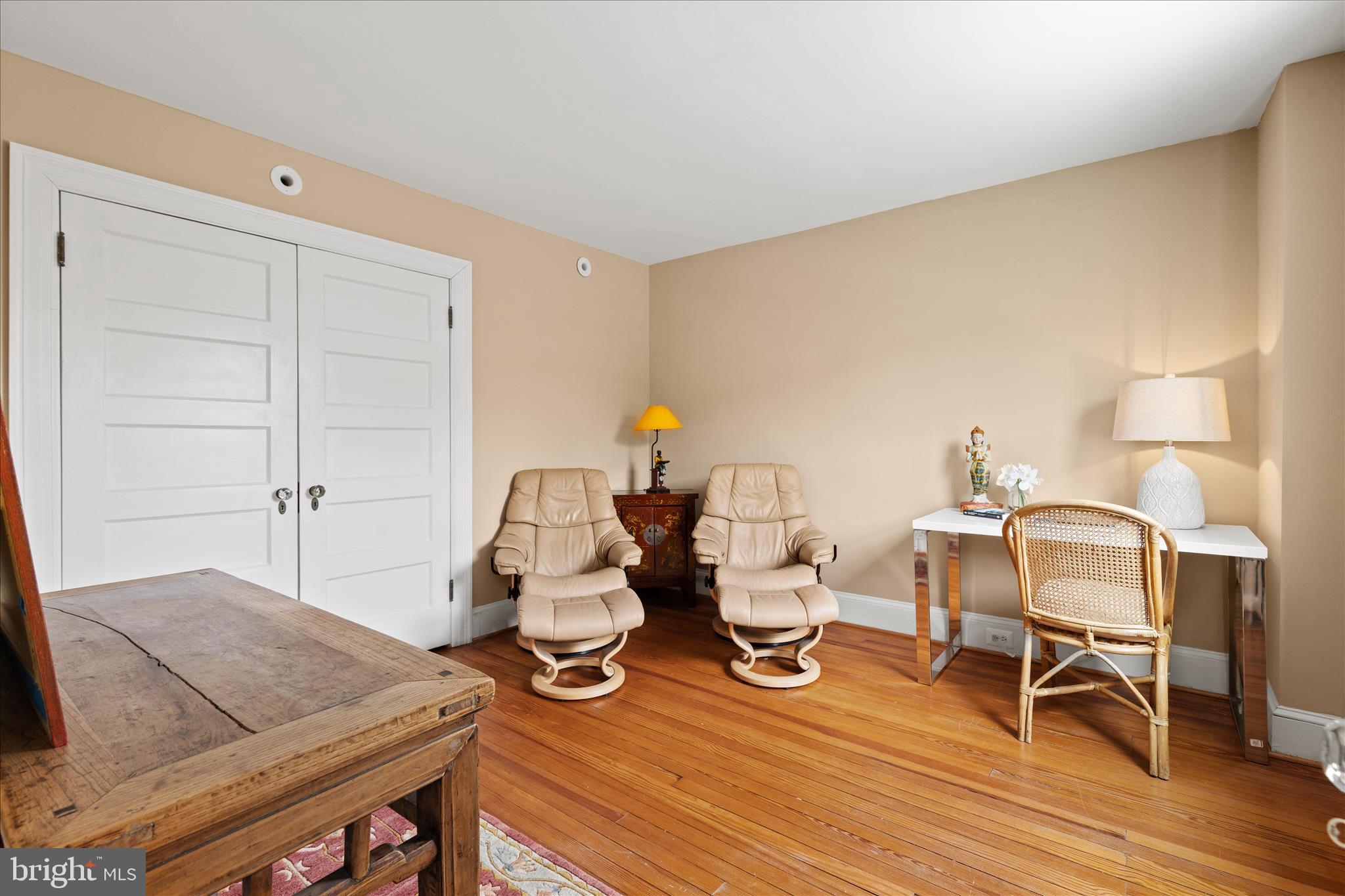 2816 27th Street Northwest Washington, DC 20008 - Photo 48 of 81 a view of a dining room with furniture and wooden floor