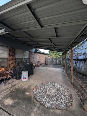 a view of parking garage