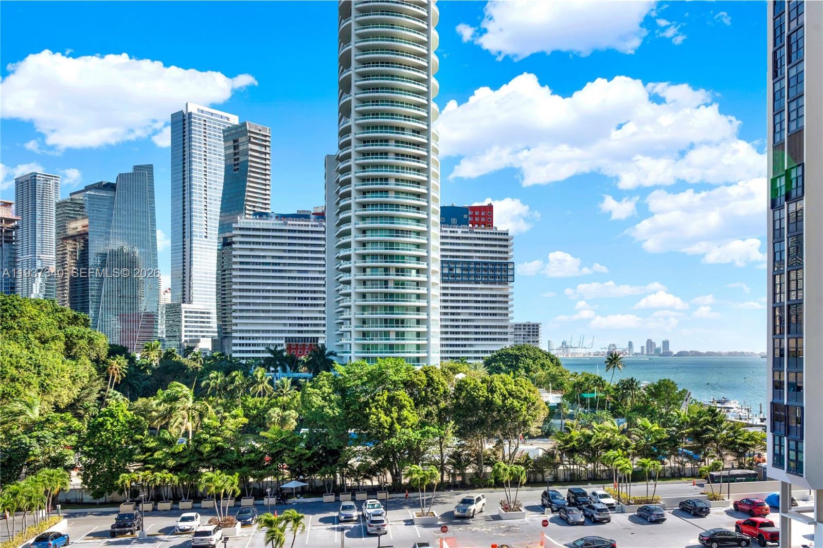 1901 Brickell Avenue, Unit B711 Miami, FL 33129 - Photo 22 of 41 a view of a city with tall buildings