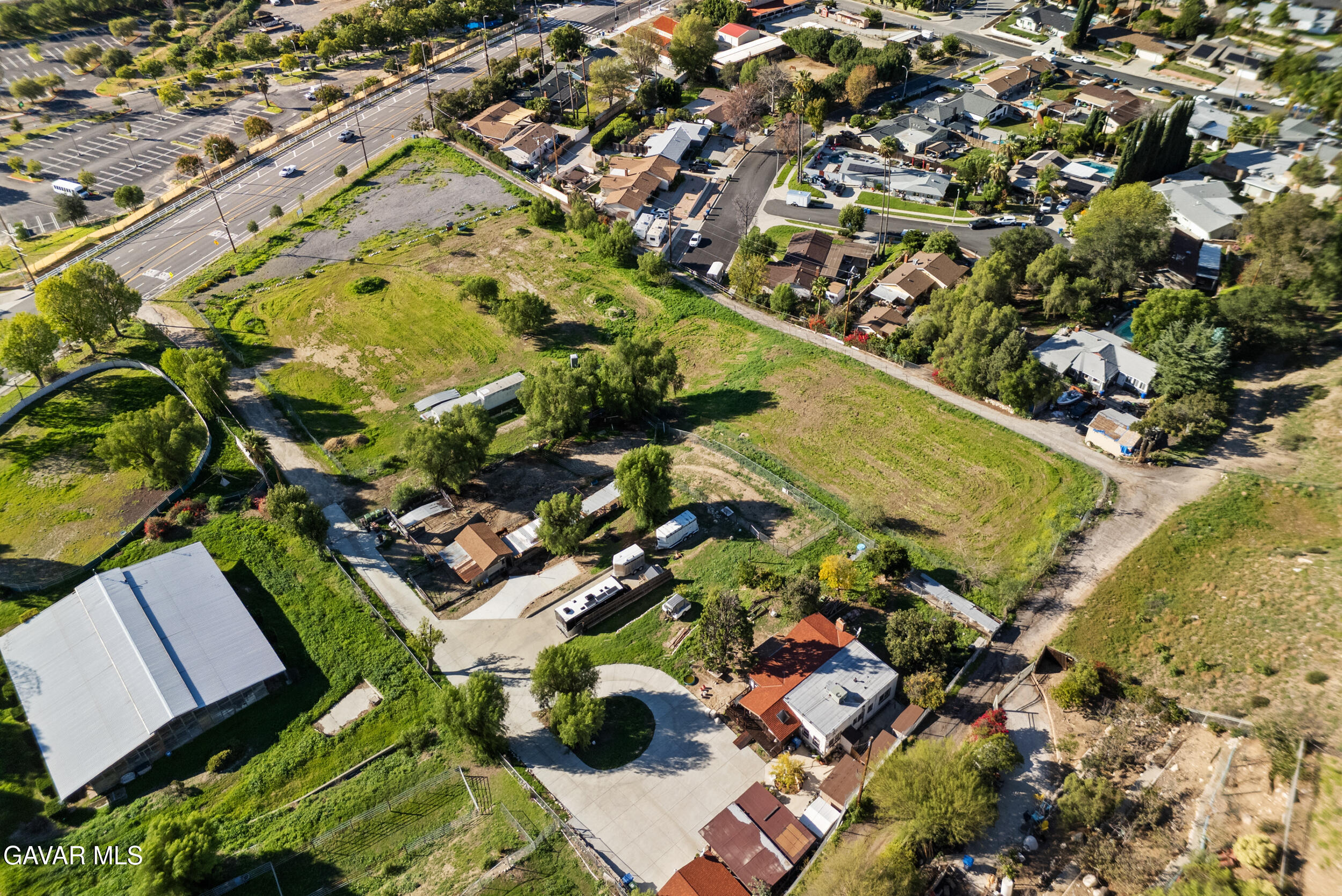 0 Foothill Boulevard Sylmar, CA 91342 - Photo 5 of 32 an aerial view of residential houses with outdoor space