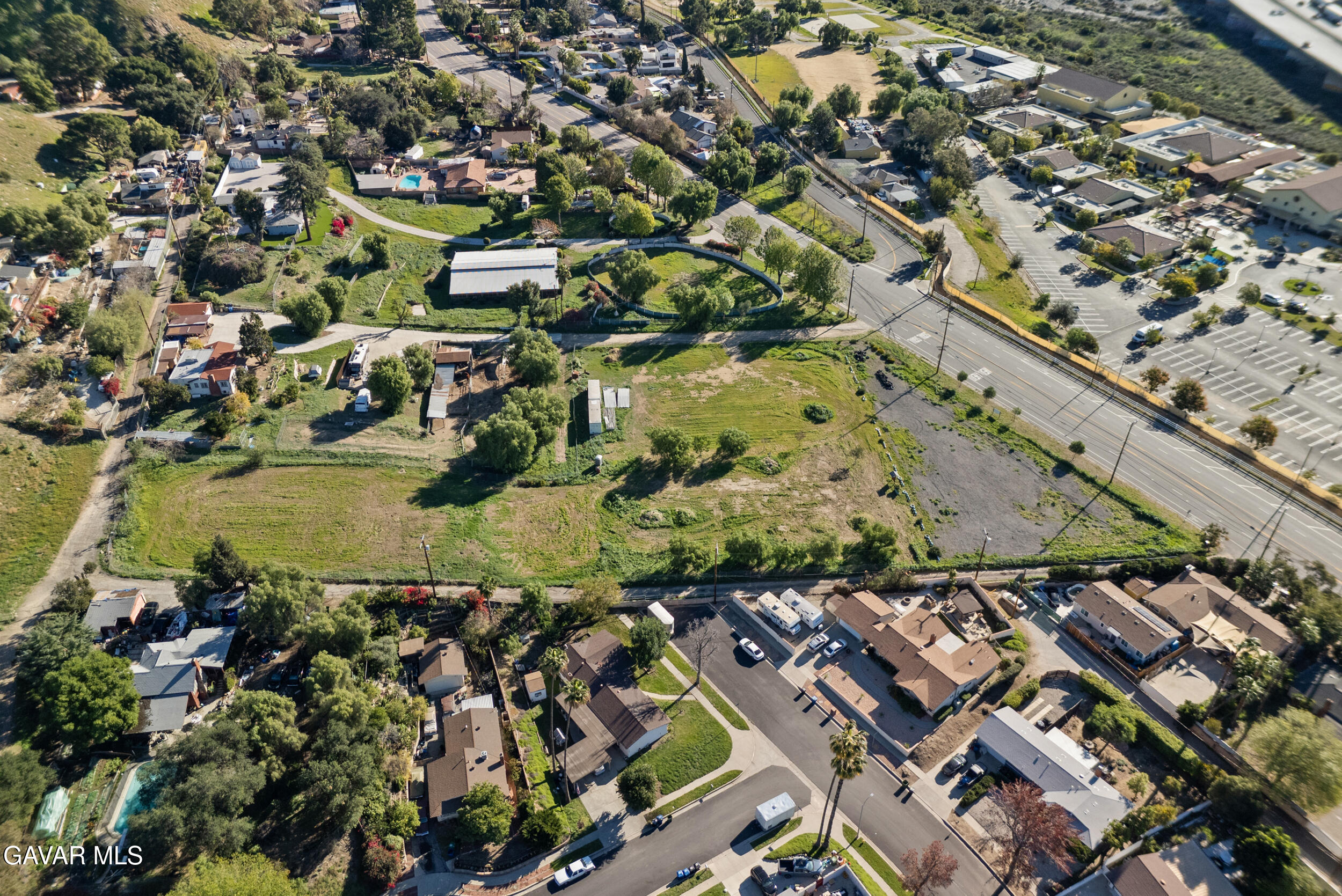 0 Foothill Boulevard Sylmar, CA 91342 - Photo 10 of 32 an aerial view of residential houses with outdoor space