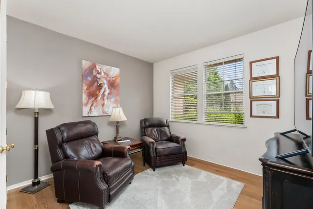 an aerial view of a city with lots of residential buildings