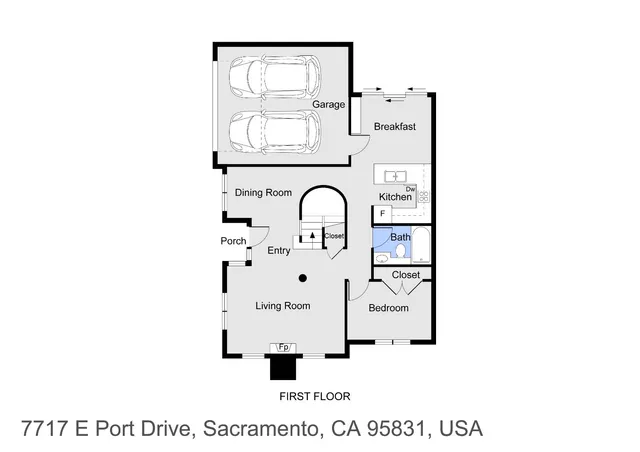 $719,000 | 7717 East Port Drive, Sacramento, CA 95831