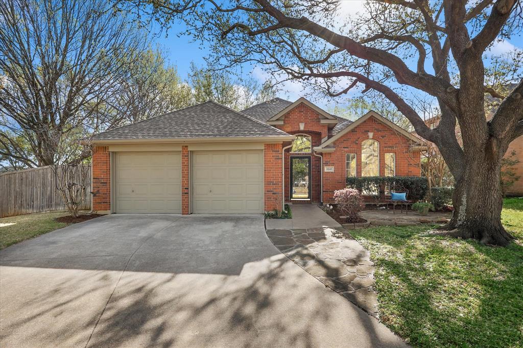 3240 Mission Ridge Drive Flower Mound, TX 75022 - Photo 1 of 1 a view of a house with a yard covered in snow