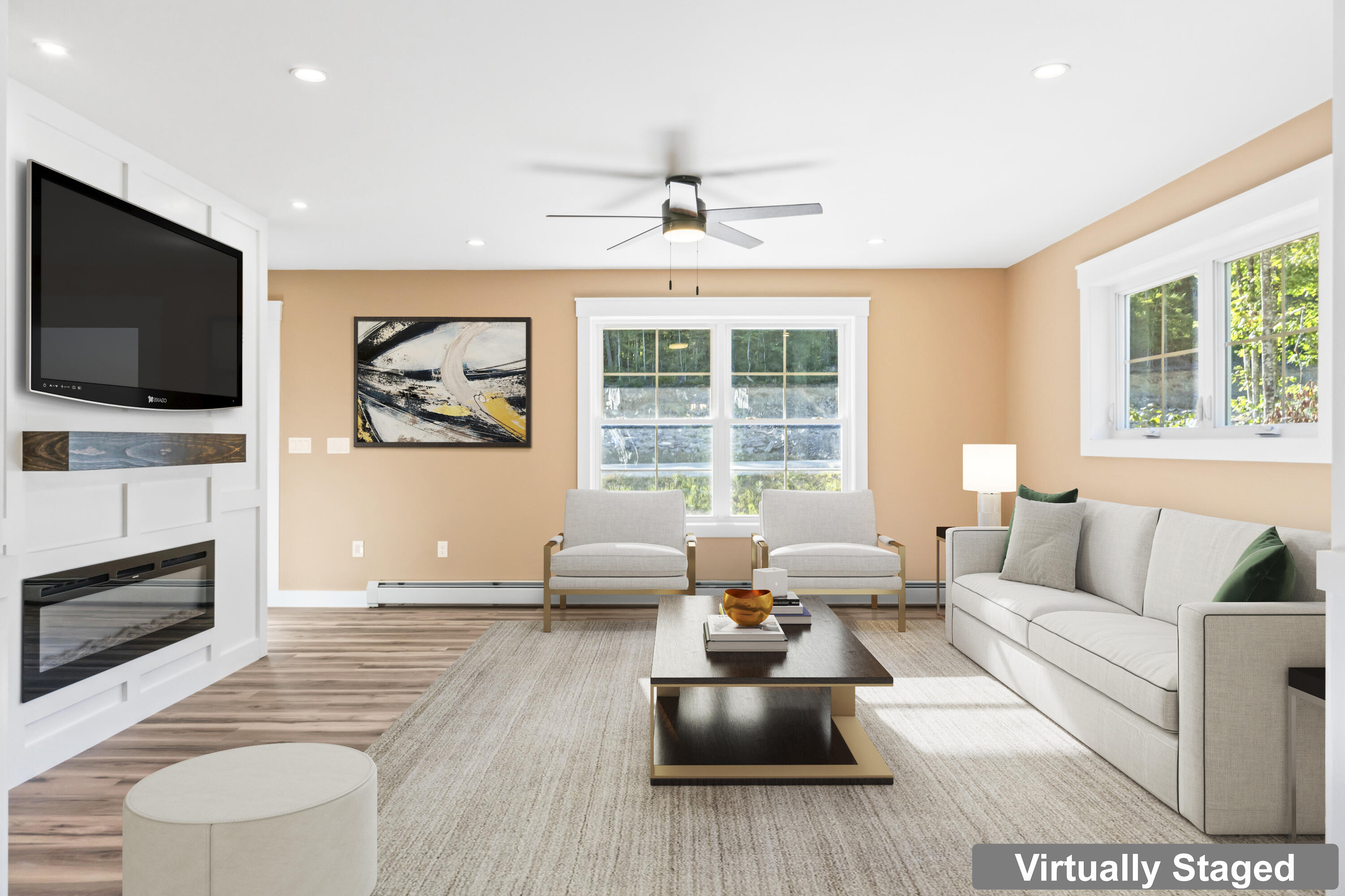 66 Woodbrey Lane Standish, ME 04084 - Photo 17 of 71 66 Woodbrey Lane_ Living Room