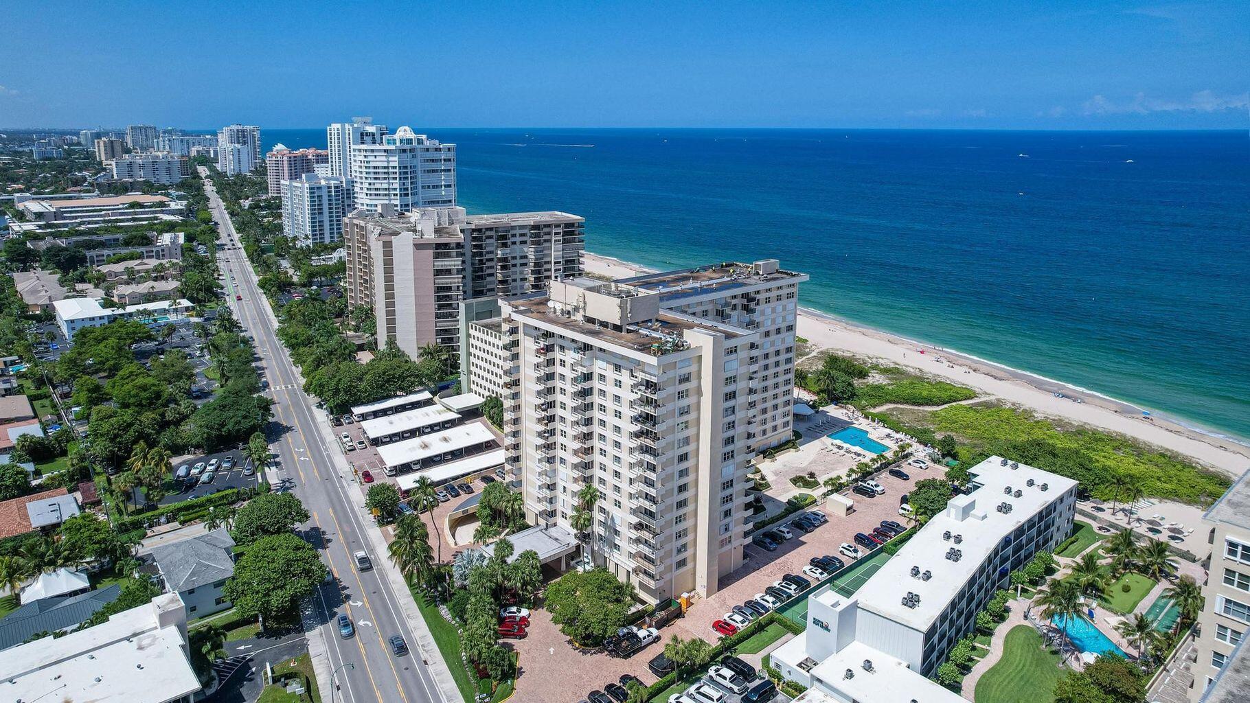 1900 South Ocean Boulevard, Unit 11B Lauderdale-by-the-Sea, FL 33062 - Photo 7 of 19 a view of a city with tall buildings
