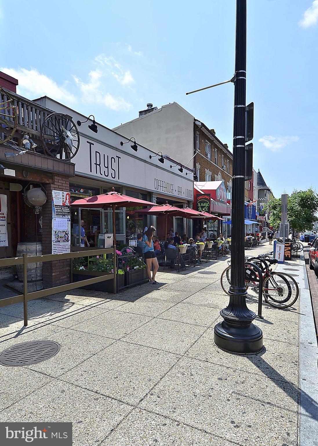 1953 Calvert Street Northwest, Unit D Washington, DC 20009 - Photo 31 of 36 Tryst Coffee Shop