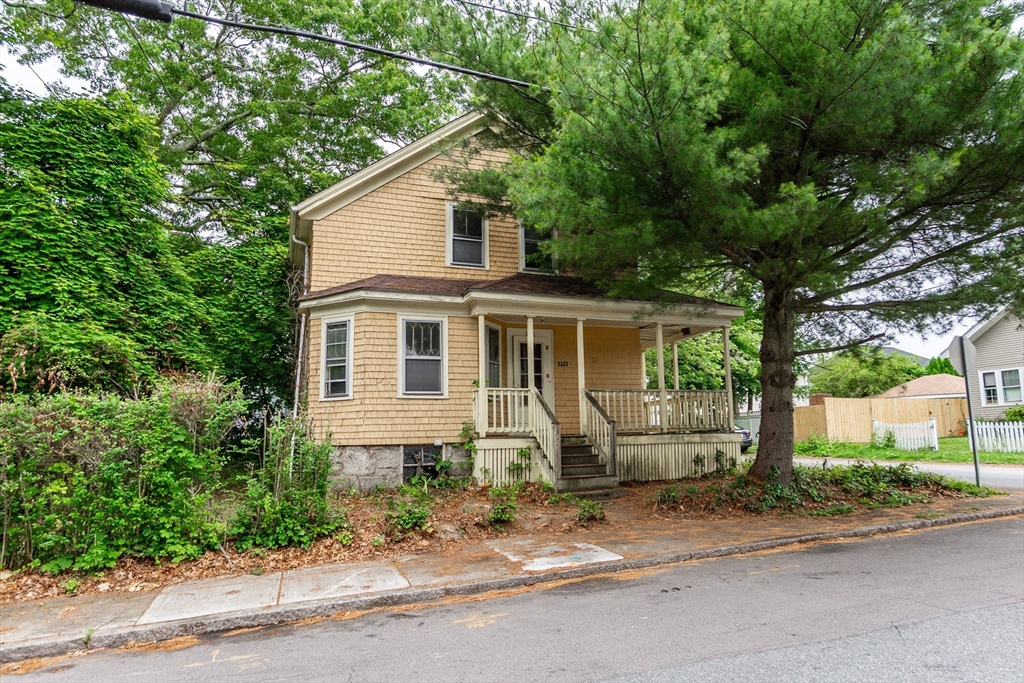 270 Garden Street Fall River, MA 02720 - Photo 33 of 36 a front view of a house with garden