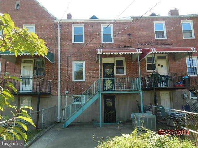 3914 Grantley Road Baltimore, MD 21215 - Photo 2 of 10 Exterior (Rear)