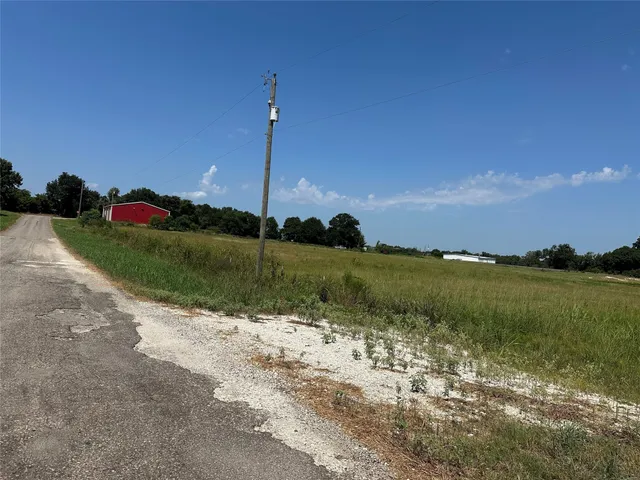 a view of a lake with a beach