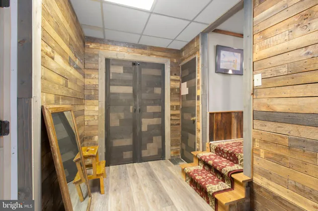 a view of front door