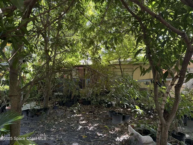 a view of a glass door