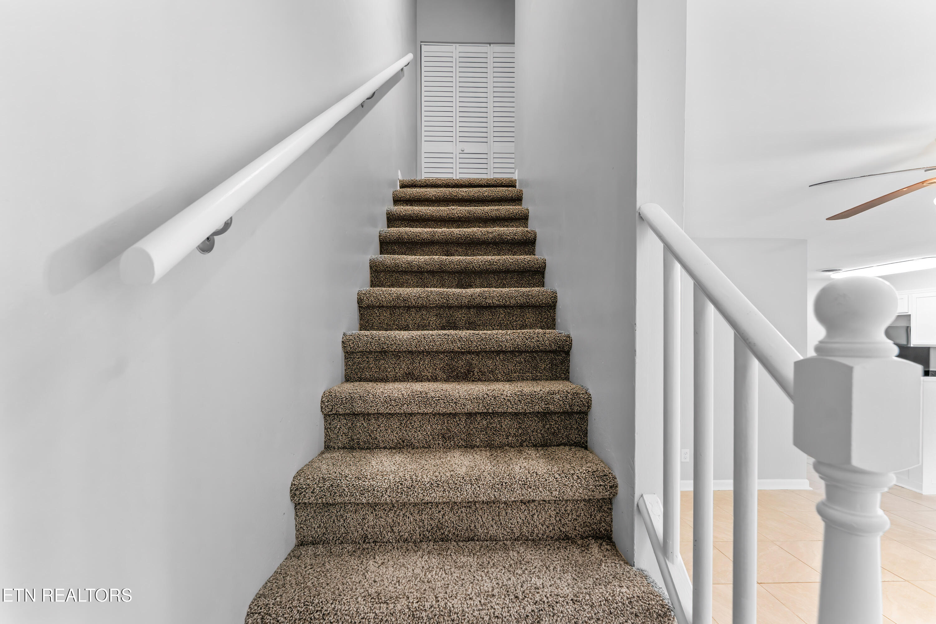2702 Sood Road, Unit 3 Knoxville, TN 37921 - Photo 15 of 30 Stairs with New Carpet