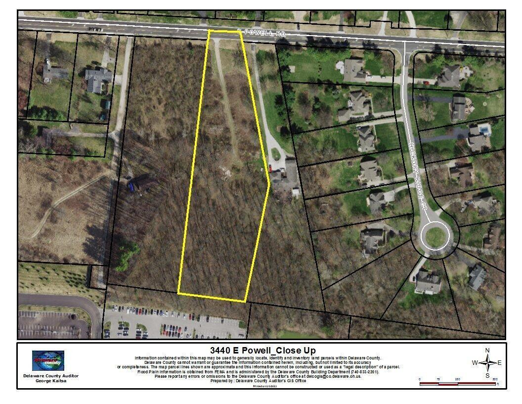 3440 East Powell Road Lewis Center, OH 43035 - Photo 2 of 2 Plat Map_Close Up