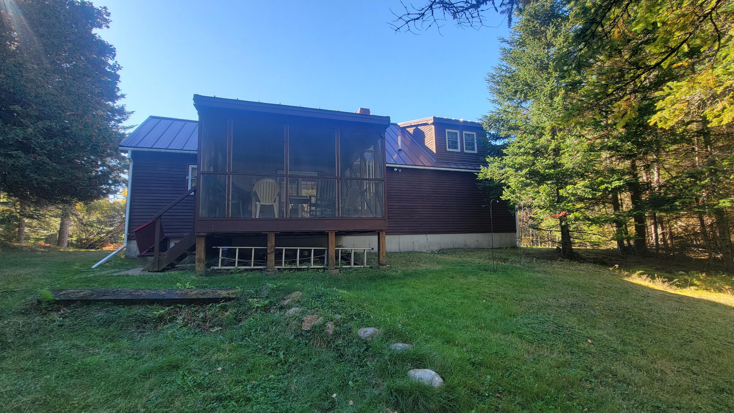 104 Old County Road Marshfield, ME 04654 - Photo 42 of 42 Back View of House