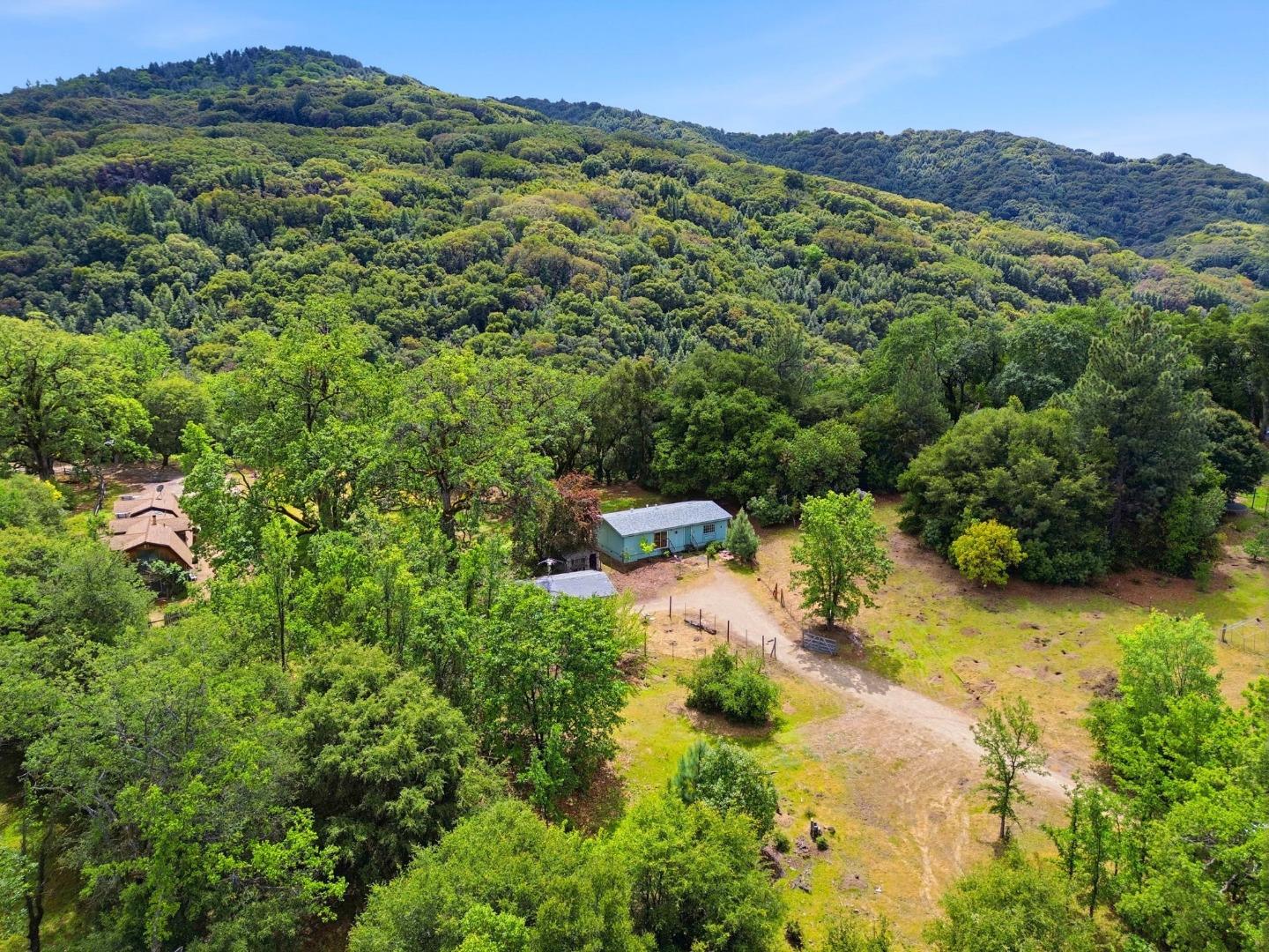 41800 Tassajara Road Carmel Valley, CA 93924 - Photo 1 of 51 a view of a lush green field with mountains in the background