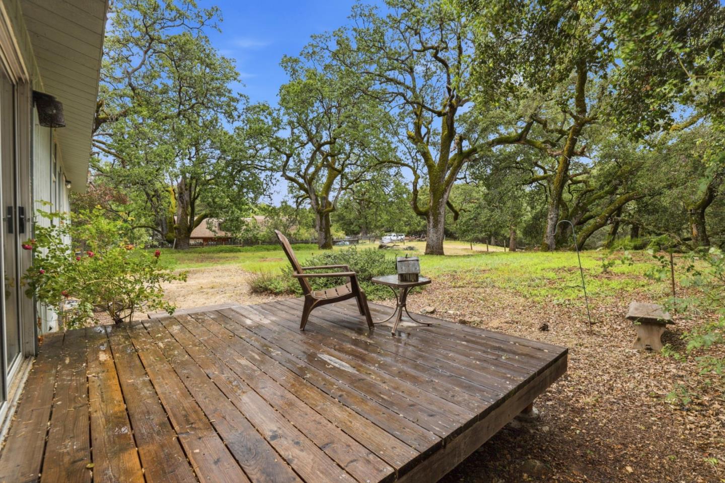 41800 Tassajara Road Carmel Valley, CA 93924 - Photo 39 of 51 a view of a backyard with sitting area