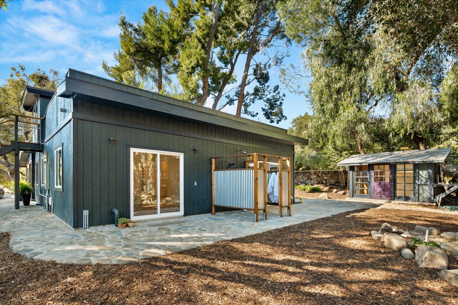 3541 Thacher Road Ojai, CA 93023 - Photo 13 of 50 a view of a house with a patio