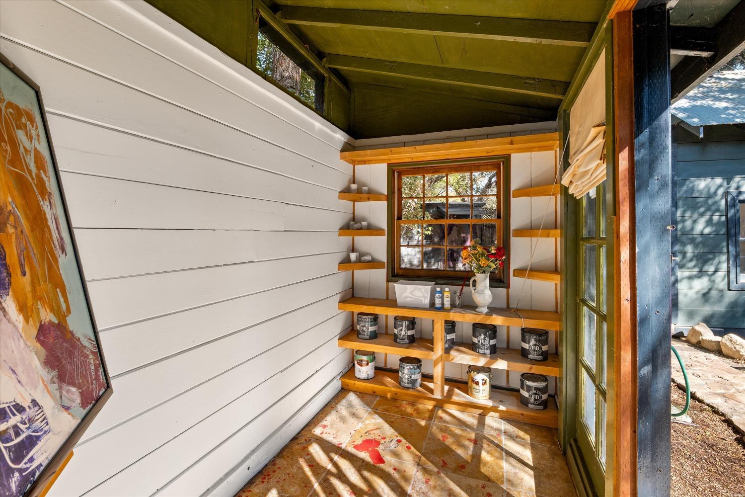 3541 Thacher Road Ojai, CA 93023 - Photo 30 of 50 a view of balcony with wooden floor and outdoor seating