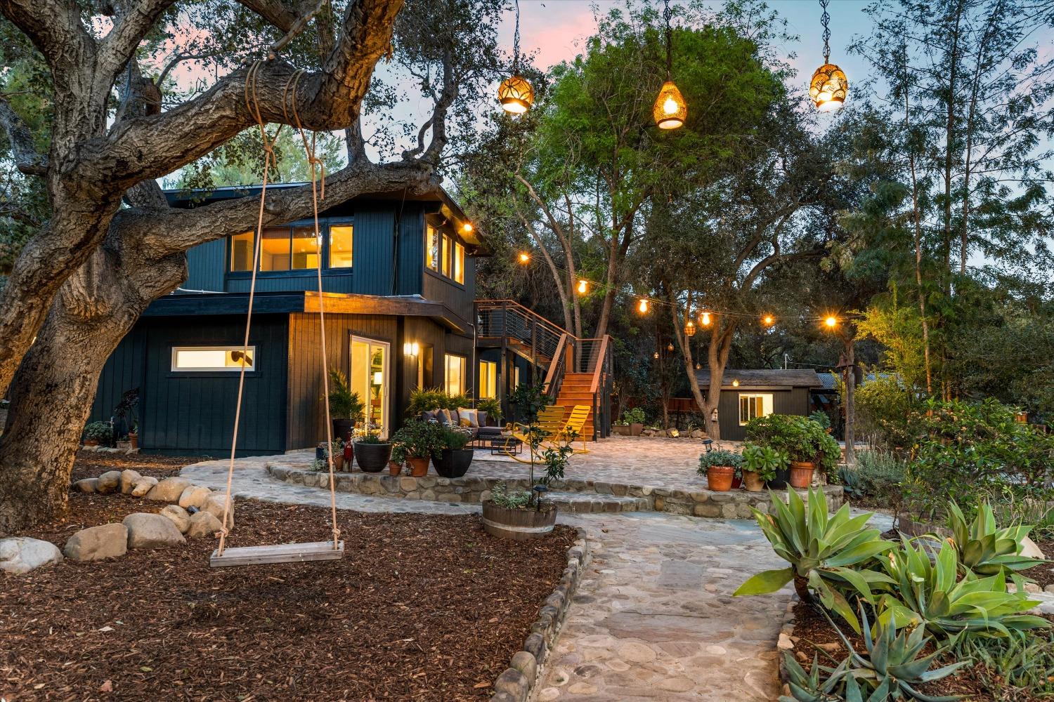 3541 Thacher Road Ojai, CA 93023 - Photo 47 of 50 a view of a building with a tree