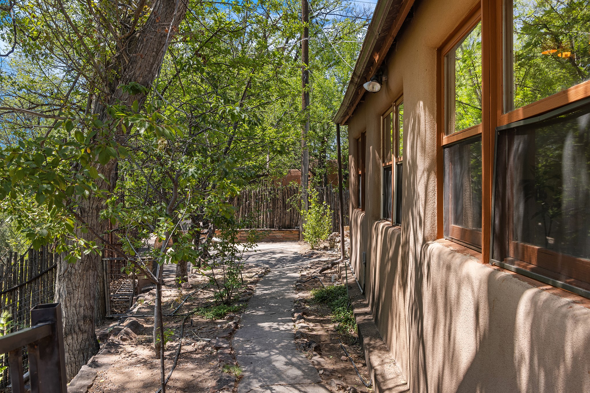 187 Tesuque Village Road Santa Fe, NM 87506 - Photo 42 of 42 Back walkway