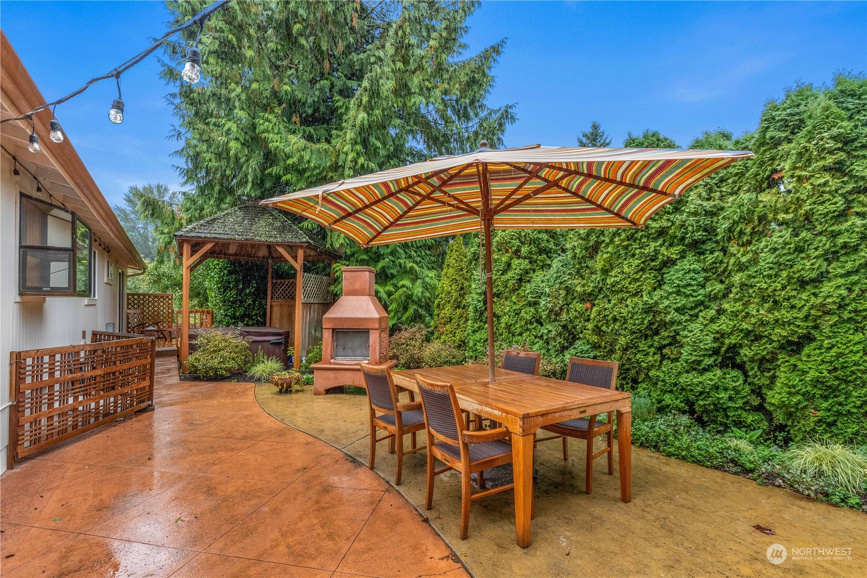 1801 224th Street Southwest Bothell, WA 98021 - Photo 18 of 24 an outdoor space with furniture and umbrella