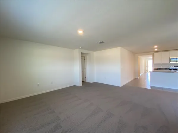 a view of empty room