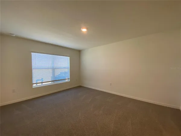 a view of a room with empty racks