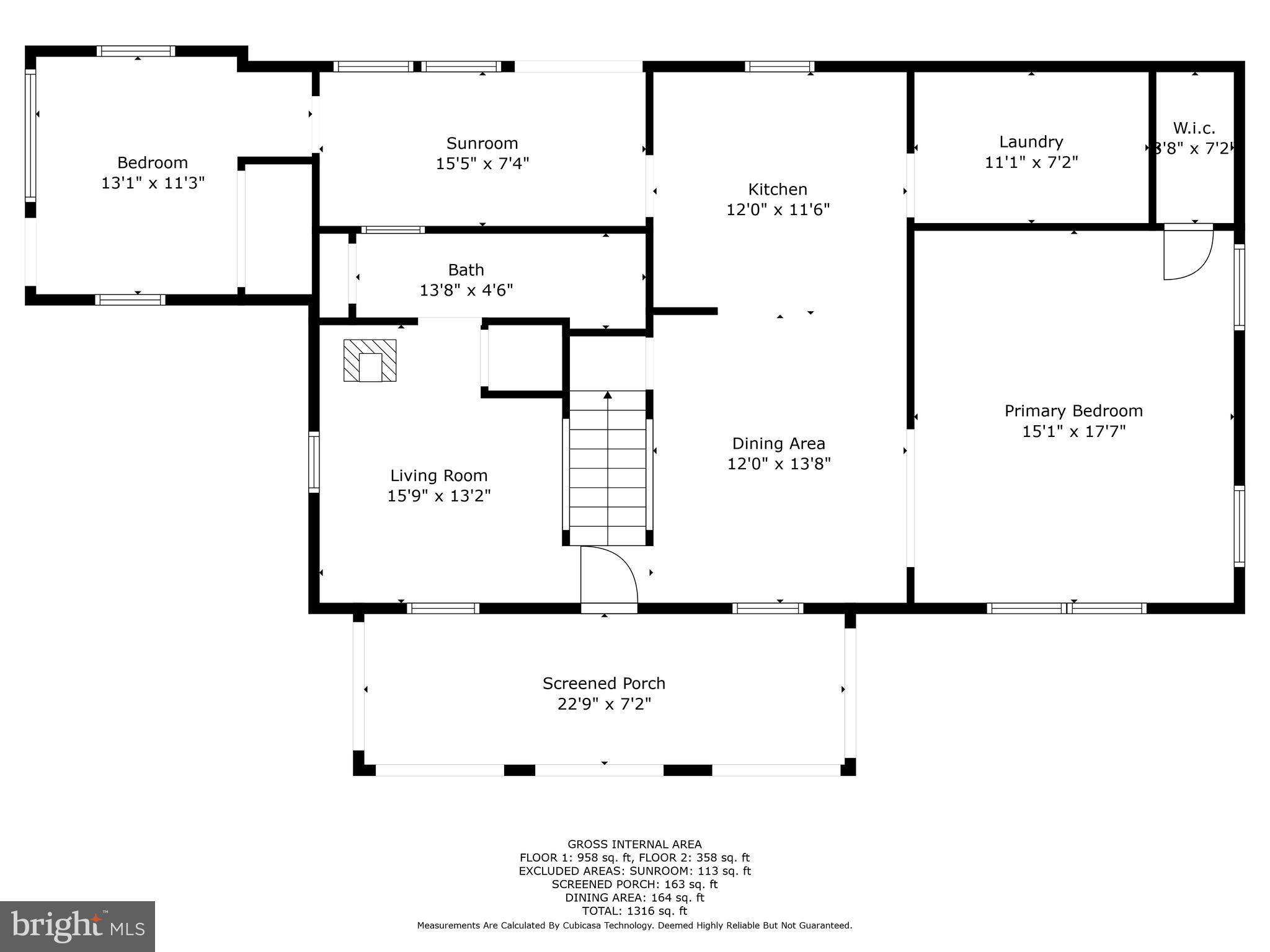 585 Fairhaven Road Tracys Landing, MD 20779 - Photo 12 of 13 main level floor plans of current structure