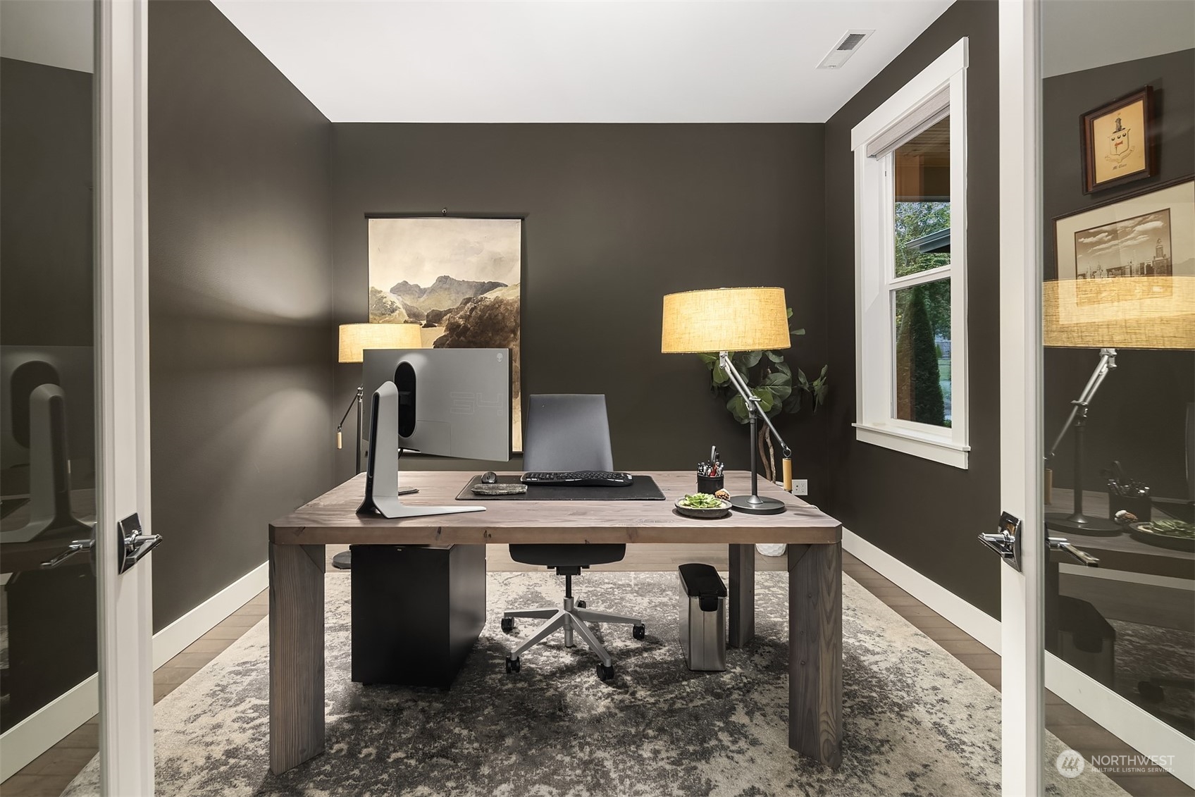 36234 Southeast Fish Hatchery Road Fall City, WA 98024 - Photo 14 of 40 a view of a workspace with furniture