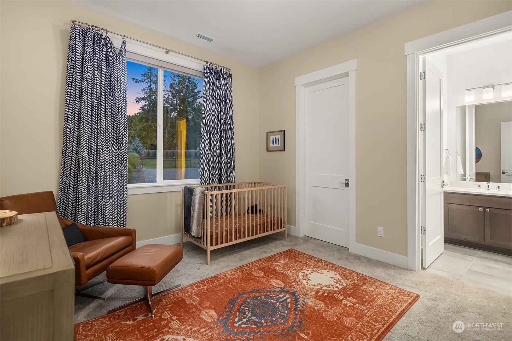 36234 Southeast Fish Hatchery Road Fall City, WA 98024 - Photo 18 of 40 a bedroom with furniture and a rug