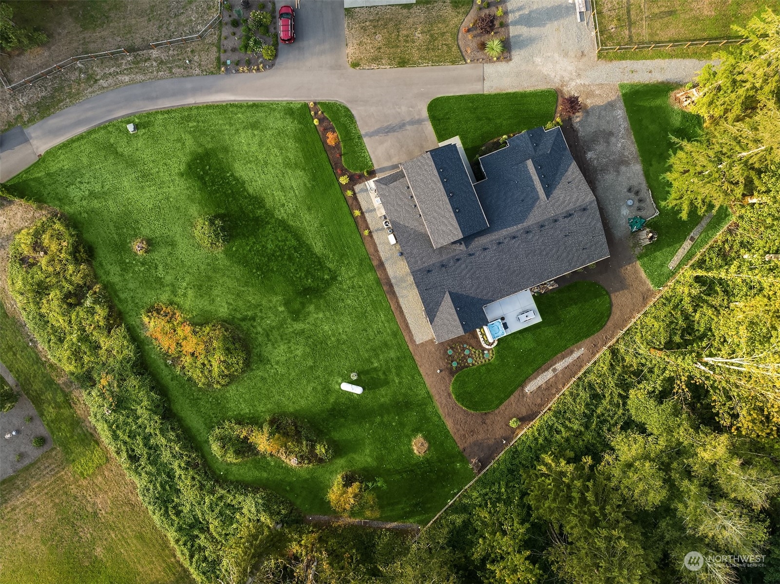 36234 Southeast Fish Hatchery Road Fall City, WA 98024 - Photo 38 of 40 an aerial view of a house